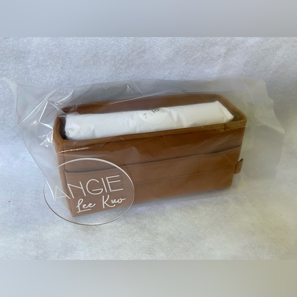 BRAND NEW 7 RUE PARADIS (7RP) Bag Insert/Organizer for HERMES Kelly 28 K28 GOLD - Picture 1 of 5